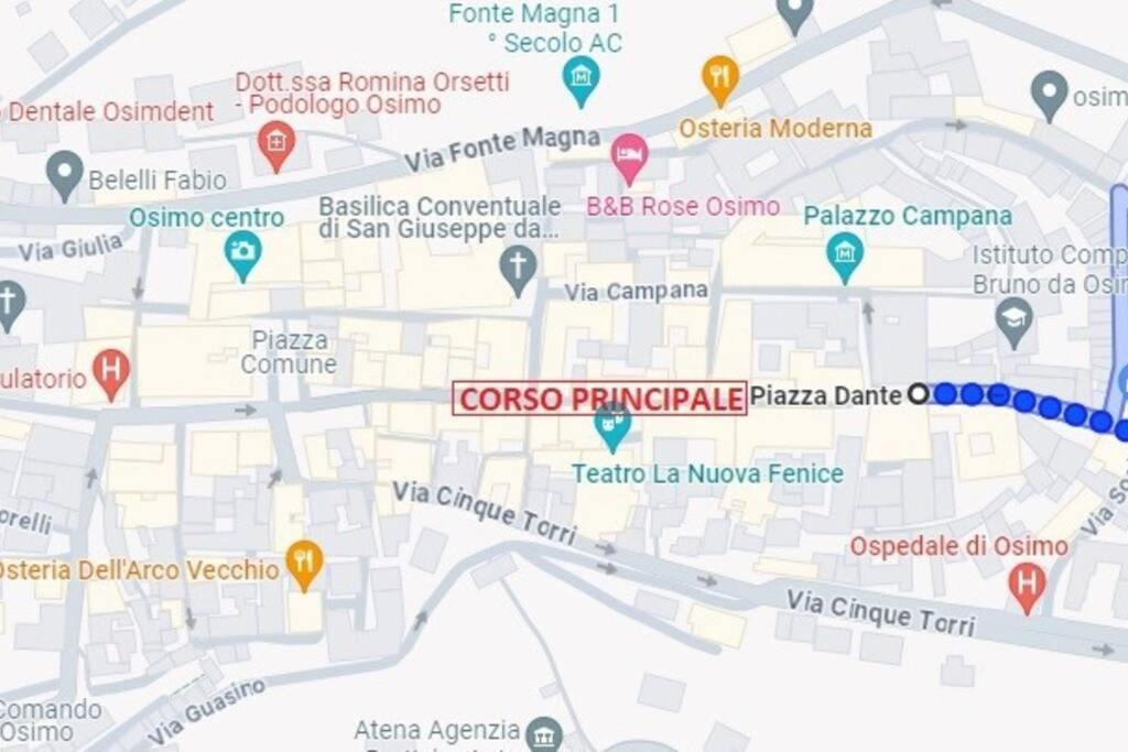 Osimo Nel Cuore Del Centro, Free Wi-Fi E Netflix 아파트 외부 사진